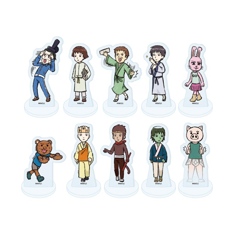 

ТВ-аниме Театр Масуды Косукэ: Манга-комедия Биёри GO 01 [Иллюстрация Graph Art] Акриловая мини-подставка, коробка 10 шт.