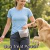 Snacks Storage Waterproof Pet Training Pouch Moisture-proof Seal Silicone Treat Bag Easy Closure Pet Food Bag Travel
