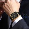 CURREN Retro Fashion Quartz Men's Wristwatches Casual Business Watch Male Stainless Steel Bracelet with Luminous Hands