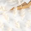 40/80pcs Artificial Plant Leaves Festival Wedding Valentine Home RoomDecora Accessories Diy Candy Box Embroidered Clipping Props