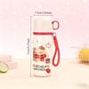 High-value Stylish Dual-drink Children's Cup 316 Stainless Steel Vacuum Insulated Cups Cute Cartoon Portable Straw Cup Bottle