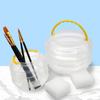 Paint Brush Washer Collapsible Washing Bucket Brush Holder Foldable Transparent Brush Washer for Outdoor Indoor Painting