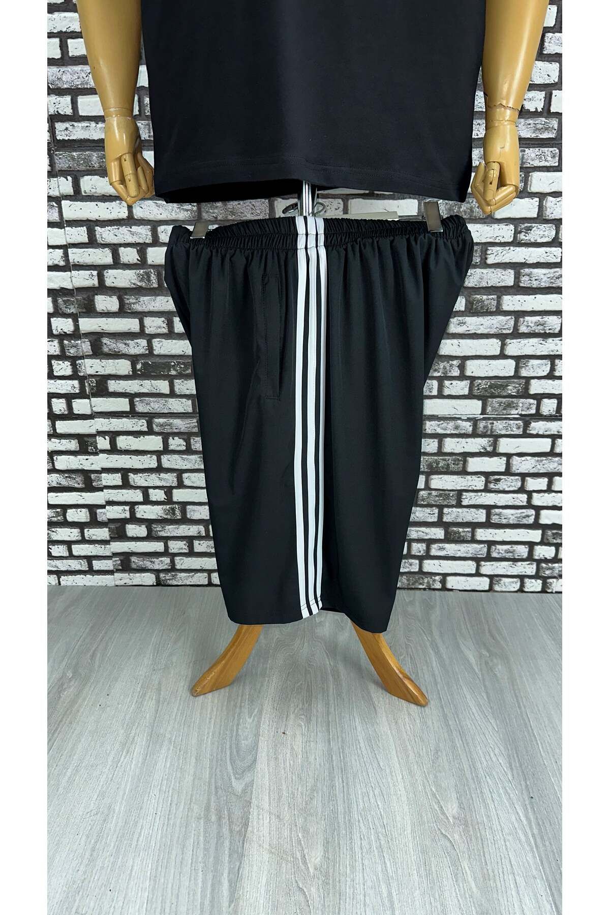 

Men s Plus Size Plus Size Shorts & Bermuda Men s Plus Size Pool Swim Shorts with Stripes