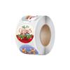 Christmas Stickers  1 Roll 500 Posts  Happy Faces Xmas Kids Stickers Decals For Toys Gifts Crafts Decorations