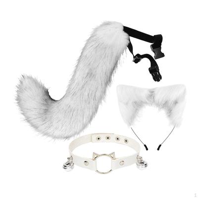 3 Ear and Tail Headband for Children Adults Festive Gatherings