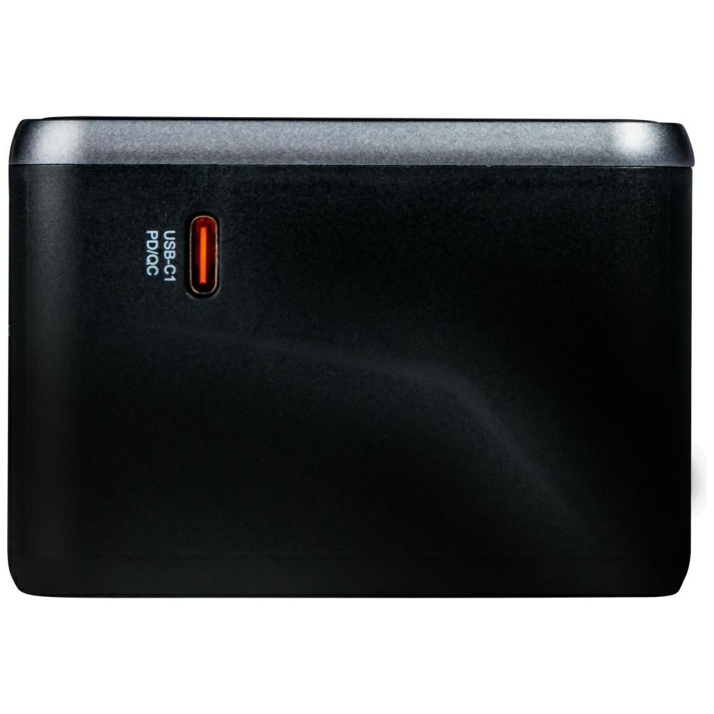 Verbatim Adapter Podróżny Eu/Uk/Us3Xusb-A/2Xusb-C Pd 61W Uta-04 Czarny/Black 49546