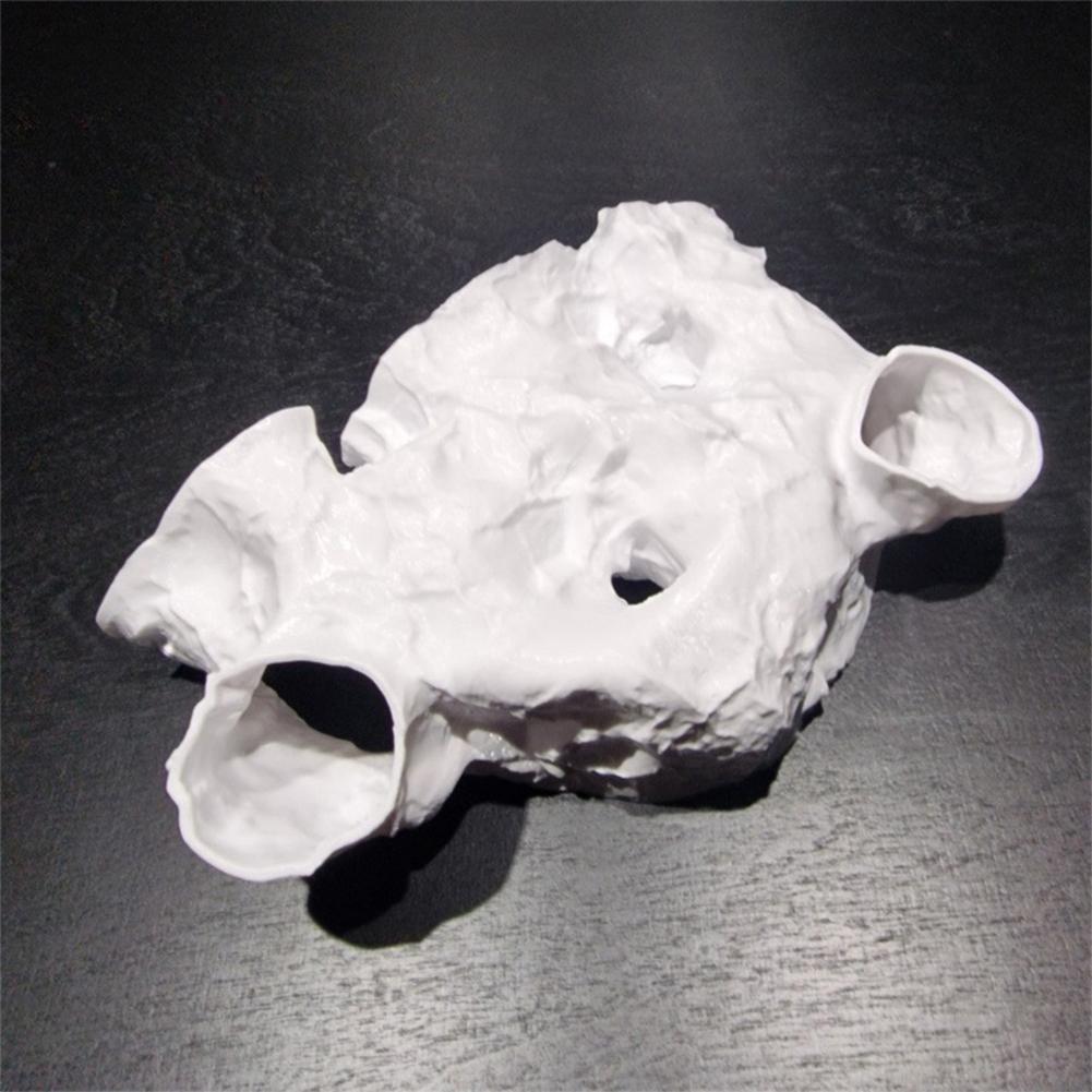 3D Printed Aquarium Decor Underground Tunnel Cave Natural Curve Bowl Hide Shelter Fish Tank Accessories Breeding Ornaments