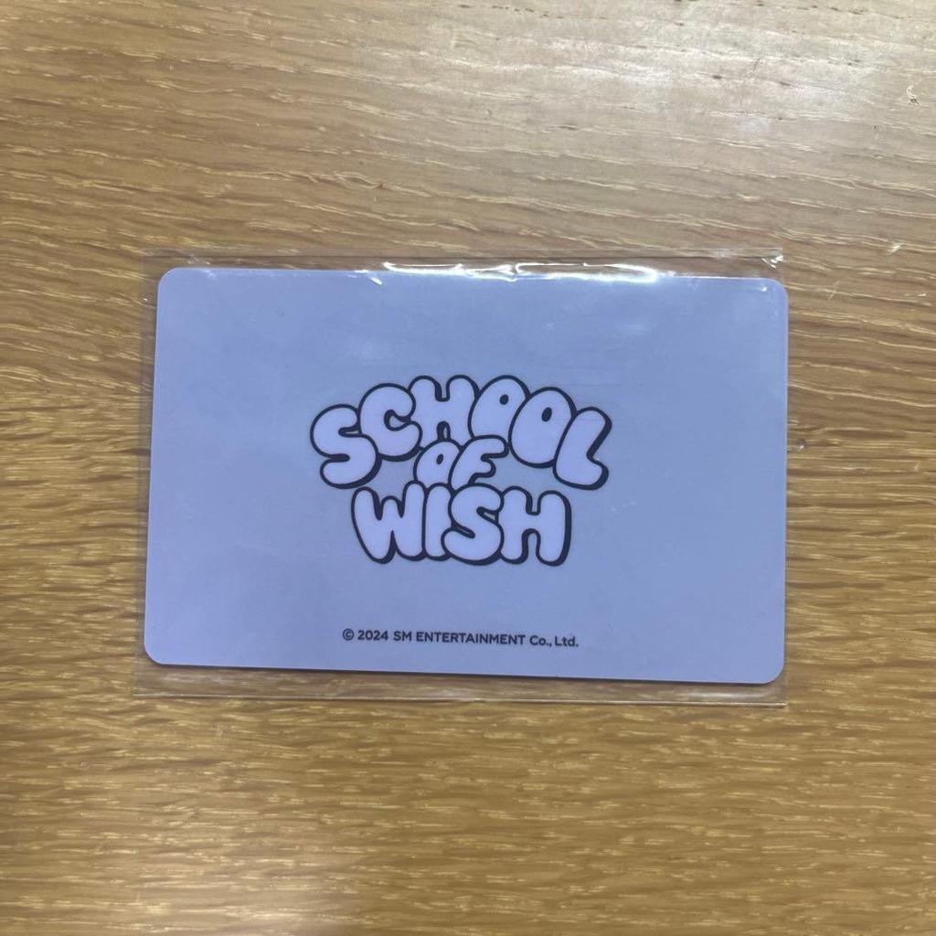 [USED] NCT Wish Yushi School of Wish ID Card