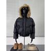 Winter Thick Short Cotton Puffer Jacket Couples Clean Fit Stand Collar Zip Up Casual Outerwear
