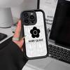 Fashion M-Mary-Q-Quants Silicone Phone Case for iPhone 17 Pro Max 16 15 14 13 12 11 Plus 17 Air