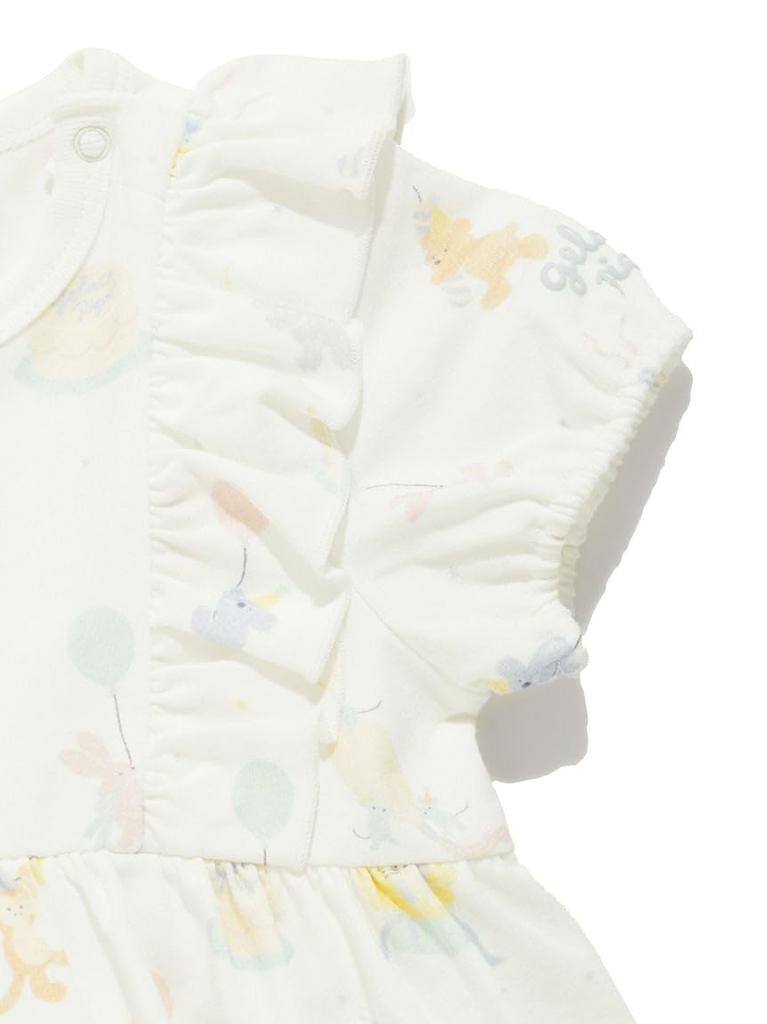 Limited Edition BABY Anniversary Pattern Romper PBCO252496 OWHT 70 [Gelato Pique]