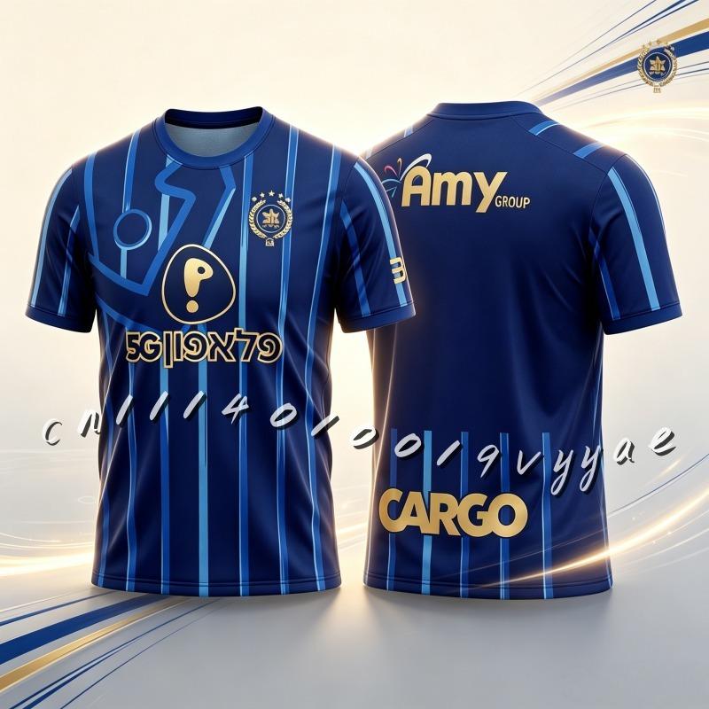 KAKA 22 Retro Fußball Trikot für Herren Damen Sommer Kurzarm Sport T-Shirt Y2K Locker Übergröße Streetwear Kollektion Oberteile XS blue