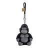 Cartoon Cute Lying Posture Black Gorilla Plush Toy Pendant For Bag Decoration