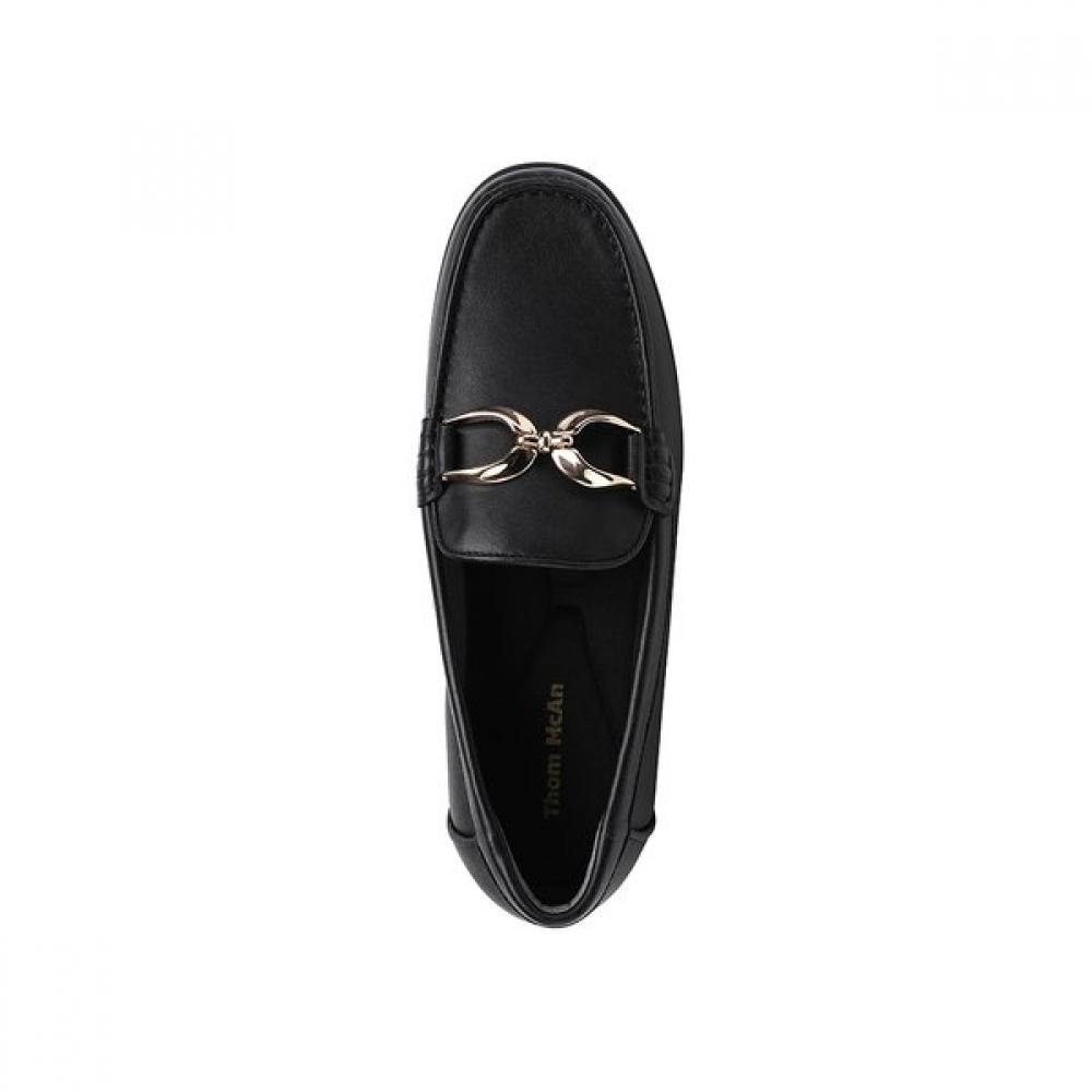 Thommcan Women S Comfort claSSic Decor Loafer Black 8tmel36S1m