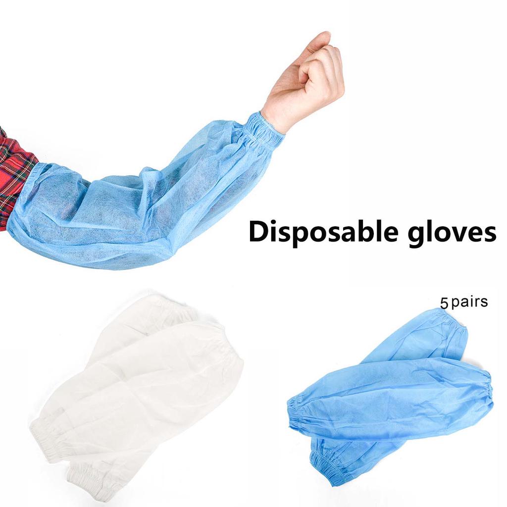 Turbobm Disposable Oversleeve Disposable Non-woven Fabrics Oversleeves Arm Sleeves Protective Covers Oil Resistance Cleaning Oversleeves Sleeve Covers Turbobm Disposable Oversleeve Disposable Non-woven Fabrics Oversleeves Arm Sleeves Protective Covers Oil Resistance Cleaning Oversleeves Sleeve Covers