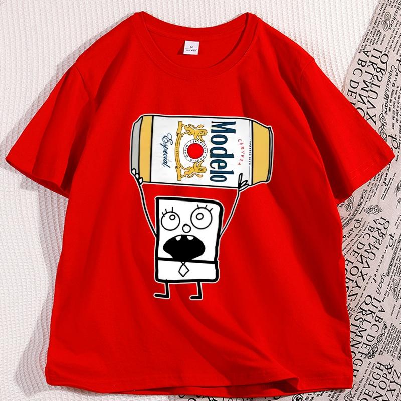 Funny Drinking Beer T Shirt Casual Cotton Short Sleeve Men and Women Tshirt Summer Father Dad Beer Graphic Tees S