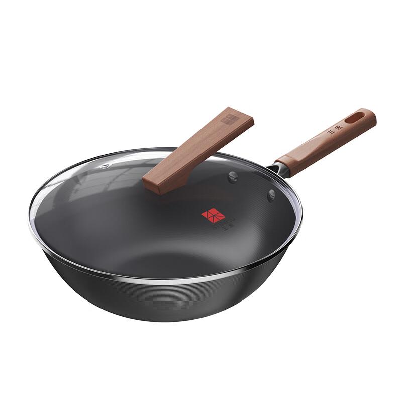 Sanhe 32cm Non-Stick Wrought Iron Wok