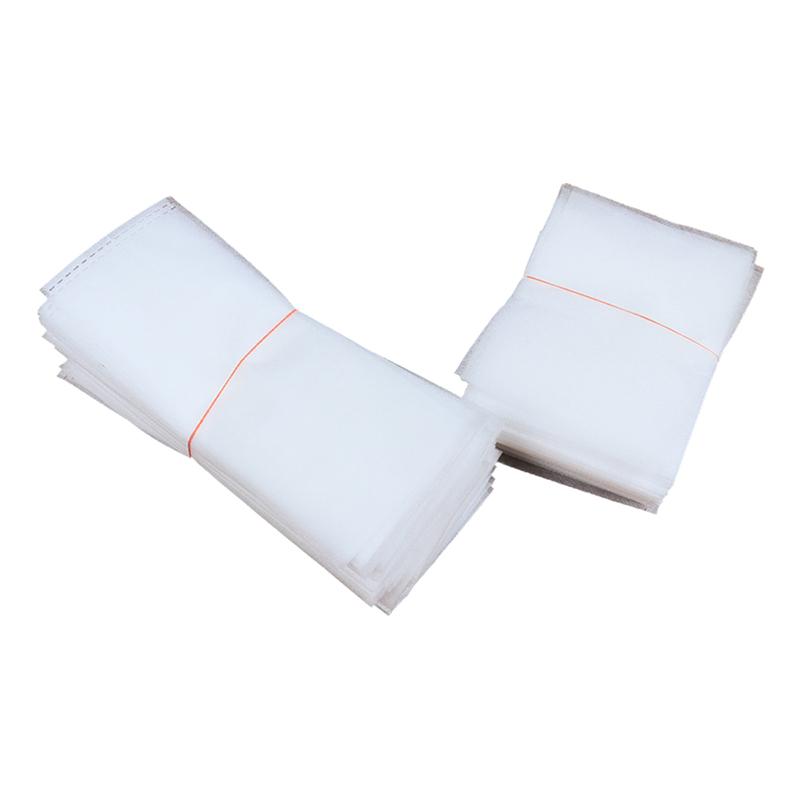 100PCS Non-woven Seeding Grow Bags Biodegradable Seed Nursery Bags Plants Seeds To Sow Flower Pots Pouch Home Garden Supply