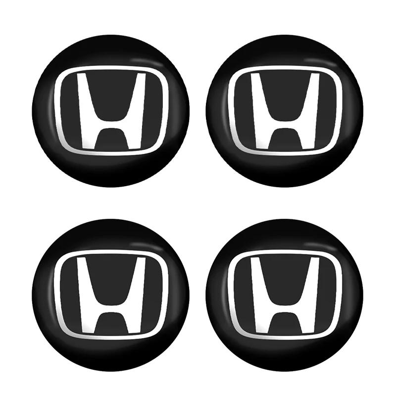 

4Pcs/set 56mm Car Wheel Center Hub Caps Logo Sticker For Honda Civic Accord Fit City Vezel CRV Odyssey Jazz Prelude Insight
