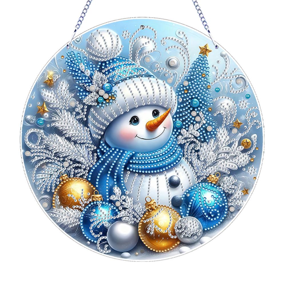 

Рождественская тема 2D плоские DIY особой формы стразы алмазное искусство подвески на окно набор для алмазной живописи настенный декор для дома и окон