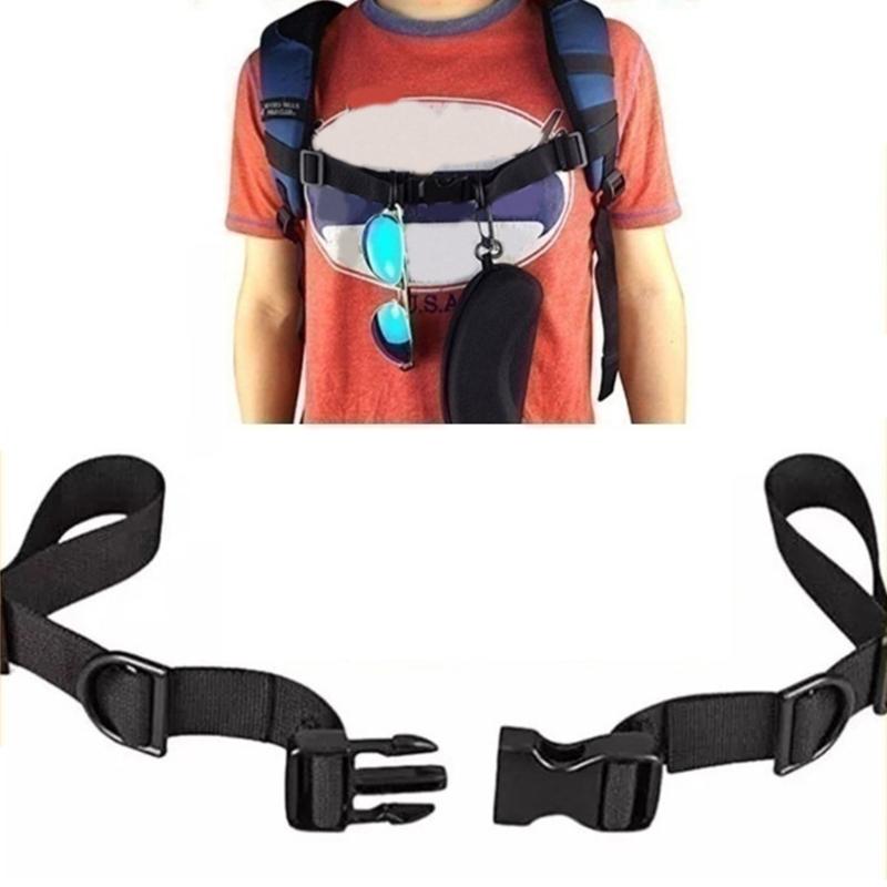 Adjustable Luggage Strap Set Durable Travel Accessory for Suitcases Backpacks Travel Buckle Belt Suitcase Belt Straps