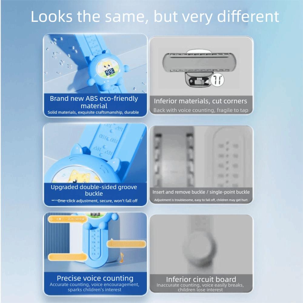 Luminous Children's Jump Trainer LED Digital Display Touch Jump High Counter  Jumping Equipment