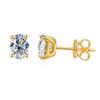 Feinschmuck 1/2/0,5 Karat*2 Ovalschliff GRA-zertifiziert VVs1 Diamant Moissanit Ohrstecker S925 Sterling Silber Ohrstecker für Damen