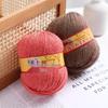 Premium Medium Thick Pure Goat Wool Yarn Balls for Handmade DIY Scarves