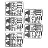 5 Pack Action Figure Stand Set Easy To Assemble Long Lasting Use High Stability for SD BB RG HG