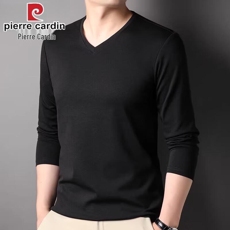 Pierre Cardin Men s V-Neck Long Sleeve T-Shirt 52/XL