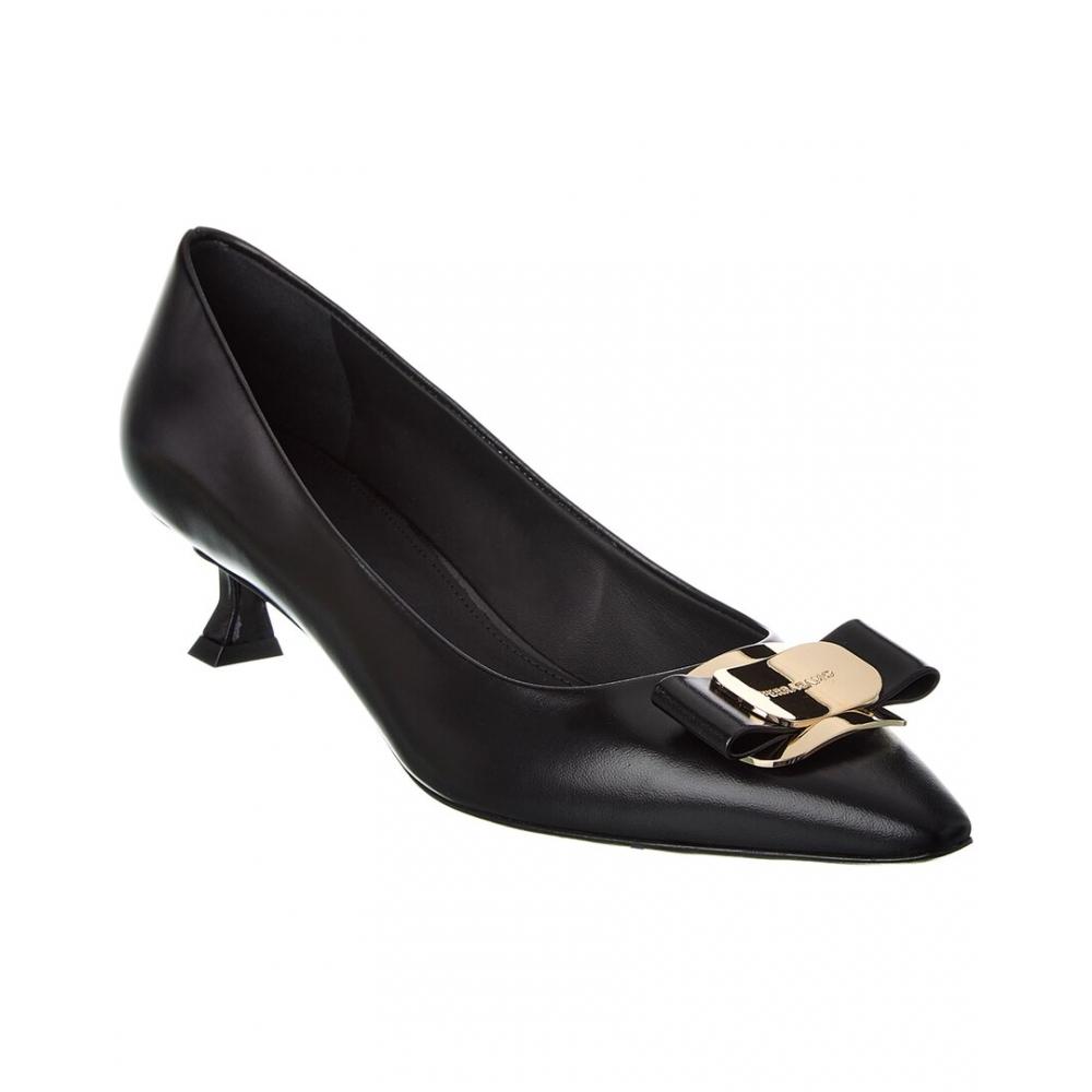

Salvatore Ferragamo Кожаные туфли Ferragamo Zelma черный