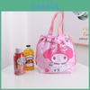 Bolsa de Viagem Kawaii Kuromi Com Armazenamento Versátil e Material Oxford Leve Para Levar Para Todo Lugar
