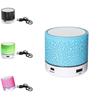 Portable Mini Cracked Bluetooth Speaker With Led Light Wireless Speaker Gift Car Home Outdoor