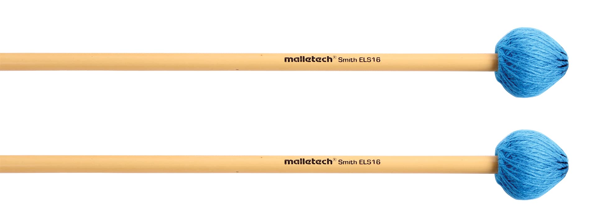 

Malletech Vibraphone Mallet E. Smith Series [ELS16] Handle: Rattan, Hardness: Medium-Hard, Color: Blue