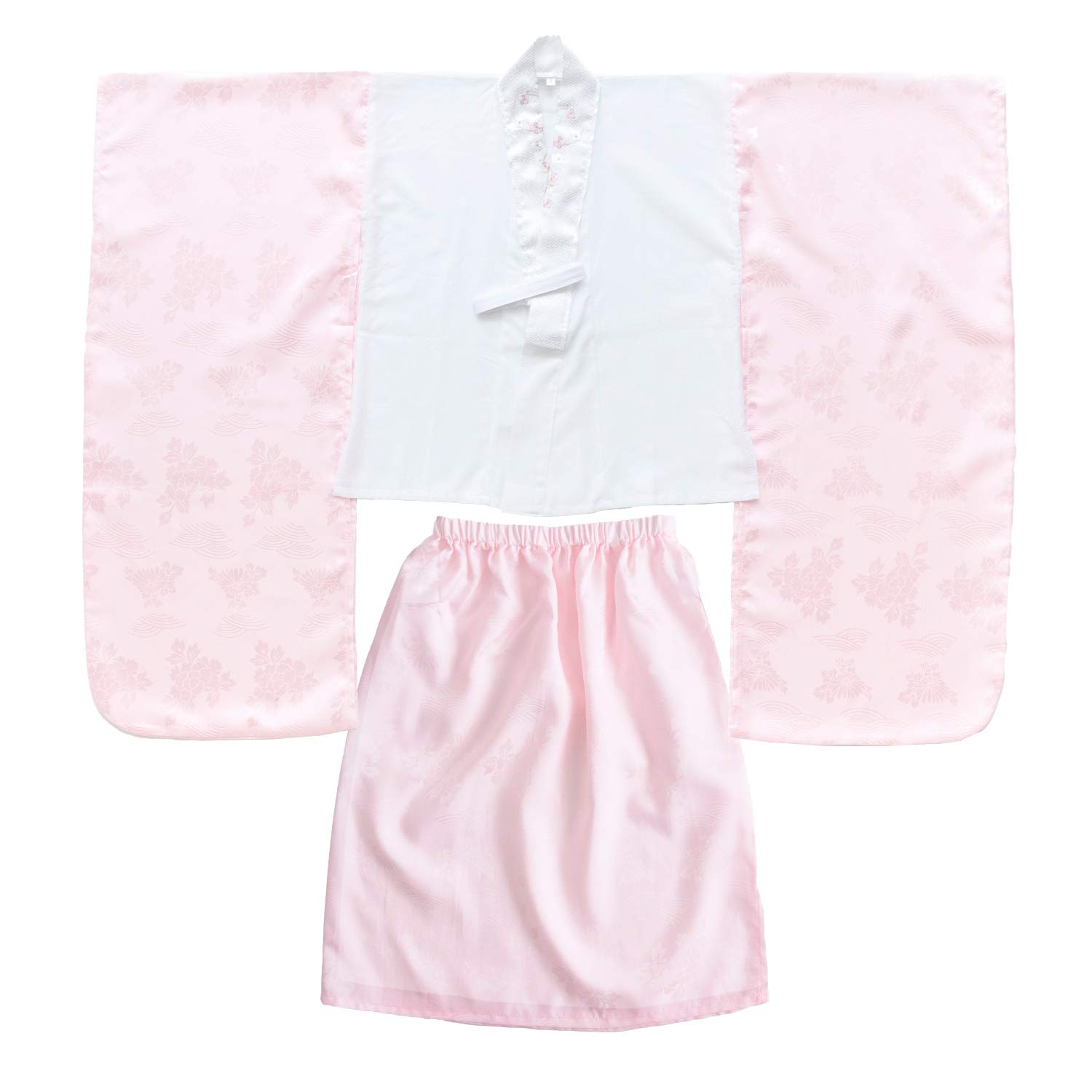 

нижнее белье для возраста комплект нижнего белья с Девочки 7 слива [KYOETSU] [Kyoetsu] Двойка Ситигосан, 7, двойка (нижнее белье полуворотник, нижняя юбка)