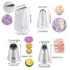 13 Styles Large Icing Piping Nozzles For Decorating Cake Baking Cookie Cupcake Piping Nozzle Stainless Steel Pastry Tips