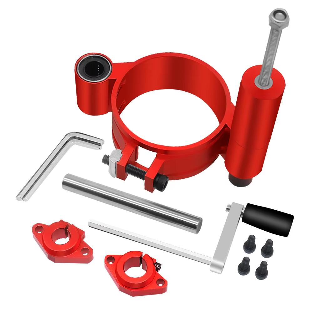 Adjustable Router Lift for Woodworking Universal Trimming Machine, Trimming Woodworking Lifting Table Router Insert Plate Kit