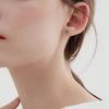 JMXD-French Internet celebrity flower earrings fashionable retro niche light luxury temperament versatile stud earrings