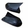 2pcs Ox Horn Side Wing Rearview Mirror Cover Trim Decor Caps Fit For Toyota Camry Avalon 2018- Car External Accessories