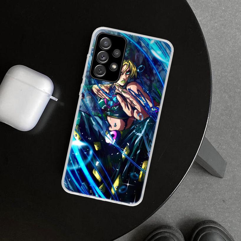 JoJo's Bizarre Adventure Cool Phone Case Cover for Samsung Galaxy A12 A22 A32 A52 A72 A02S A51 A50S A31 A20S A10S Note 20 Ultra