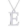 Kinitial A-Z English Alphabet Letter Pendants Necklaces For Women Metal Jewelry Simple Initial Chain Choker Collares