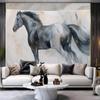 Marble Horse Wall Mural Wallpaper Living Room Dining Room Modern Personality Home Decor Mural