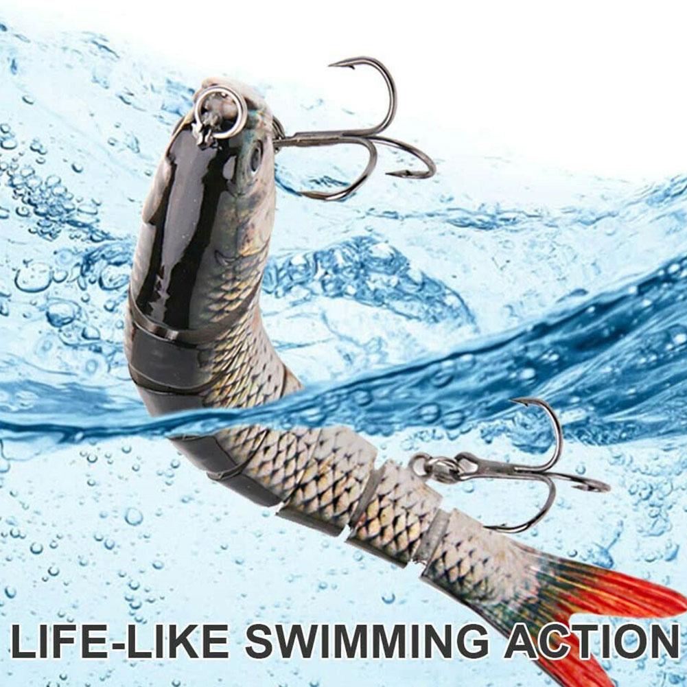Multi Section Lua Bait Fish 13cm 18g Artificial Fish Hard Bait Micro-object Luya Dogfish Fake Bait Sea Fishing