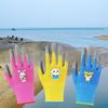 Breathable Kids Garden Gloves Latex Coated Children Protective Gloves Garden Work Gloves  For Kids