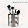 1Piece Steel Stainlesscylindrical Chopstick Cutlery Storage Box Suitable For Home Kitchens, Restaurants, And Dormitories