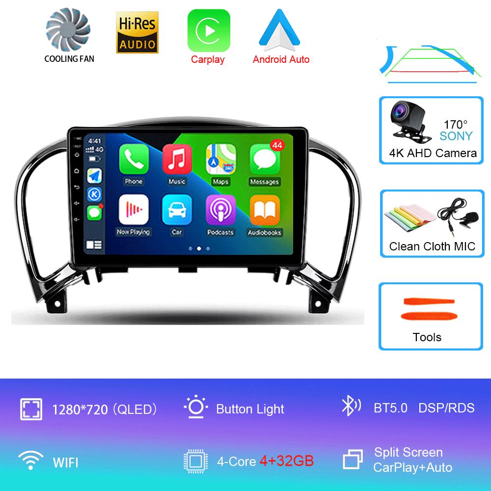 

Android 14 Carplay For Nissan Juke YF15 2010 2011 - 2014 Navigation GPS Multimedia Car Radio Player WiFi+4G stereo DSP Video BT