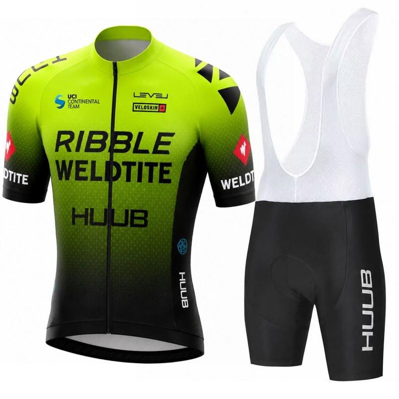 HUUB Team Cycling Jersey Short Sleeve Quick Dry Breathable Bike Shirt Road Mountain Biking Use