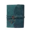 Vintage Handmade Leather Diary with Antique Key (A5) - 200 Handmade Deckle Edge Pages