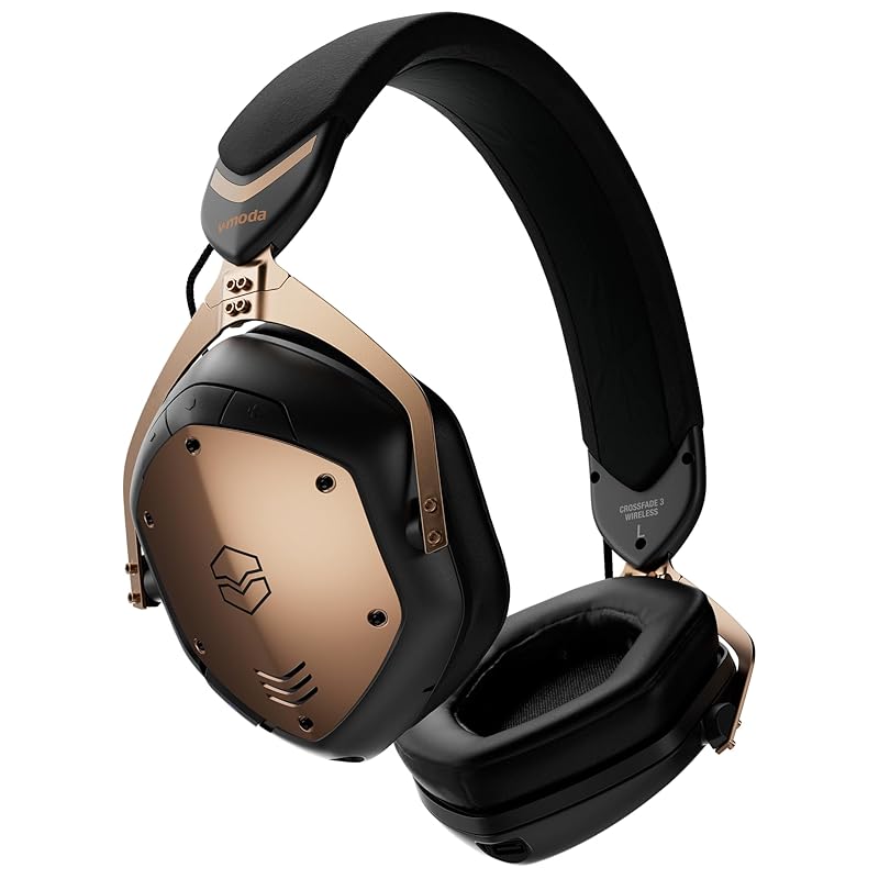 

v-moda V-MODA Crossfade 3 Wireless XFBT3-BRBK bluetooth wireless headphones bronze black