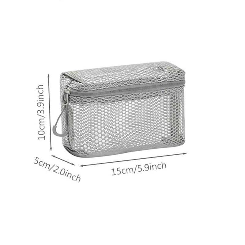 

Сетчатые сумки для хранения туалетных принадлежностей для макияжа, сумки, портативные дорожные средства для мытья тела, душа, органайзер, подвесной косметический органайзер, сумка